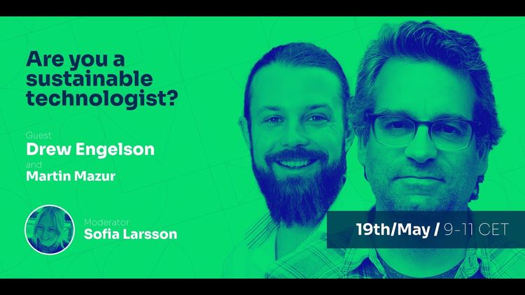 Are you a sustainable technologist? with Drew Engelson